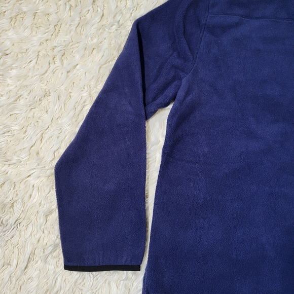 Vineyard Vines Mens Harbor Fleece Quarter-Snap Navy Size Large - Picture 13 of 15